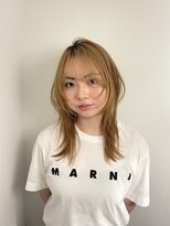 シェノン バイ アランスミシー 表参道(CHAINON by Alan smithee) ブロンド×韓国レイヤーカット