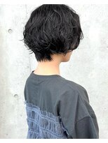 モリオ(morio)&nbsp;【浦和　小野寺秀美】無造作パーマ×丸みショート