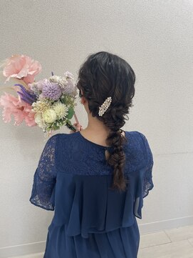 シュシュ(shushu) 編みおろし♪