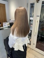 テトラ バイ ネオリーブ 横浜西口店(tetra by neolive)&nbsp;ミルクティベージュ　ケアブリーチ