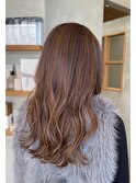 ロング艶カラー