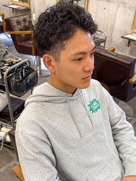 アムレヘアー(amule hair) 【amule hair】ゆる極道パーマ /20代/30代/40代/会社員/学生