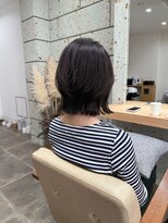 シンス(Since)&nbsp;外ハネ/レイヤー/ふんわり/簡単スタイリング/ダークブラウン