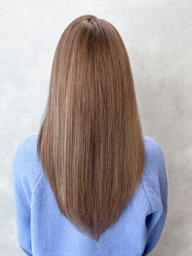 アルバム 池袋(ALBUM) 美髪韓国ヘア顔周りレイヤーロング_ba539791