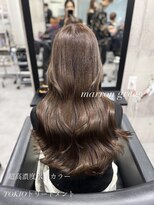 アンダーバーホワイト 南海難波店(_WHITE)&nbsp;大人透明感マロングレージュ