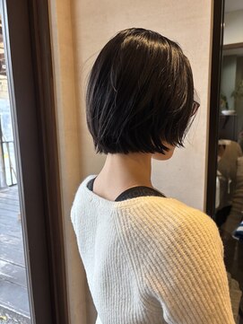 ココカラヘアー ニコ(cococara hair nico) ボブ/切りっぱなしボブ/ナチュラルヘア