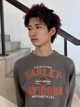 ゼスト パーク(ZEST PARK) スパイキー ダブルカラー メンズ ZEST PARK【百咲】