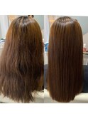 髪質改善ストレート