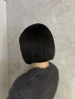 モク(mok)&nbsp;パツっと丸みボブ髪質改善酸性ストレート