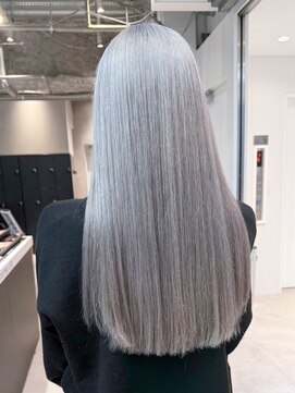 アルバム 渋谷パルコ(ALBUM) 韓国ヘアロング美髪おくれ毛顔周りレイヤー_ba545391