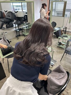 メゾンアトリエ(MaisonAtelier) ブリーチなしで透明感グレージュ