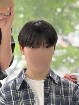 エクシア 六甲道店(EXCIA) シースルーマッシュ/ナチュラル矯正/韓国メンズヘア