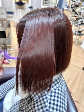 コワファースト  させぼ五番街店(COIFF1RST) ストレート×チェリーcolor