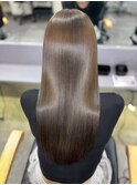 髪質改善で作る美髪ストレート/新宿/美髪矯正/艶髪