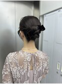 medium  hair arrange