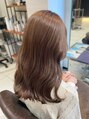 ヘアーウィーヴ 佐倉店(hair Weve)&nbsp;明るめのベージュカラーで、柔らかい印象に♪