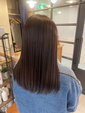 ニール(Neale.) 髪質改善×ダークベージュ11.7暗めカラー