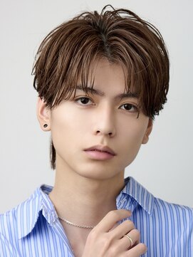 オーシャントーキョー 渋谷(OCEAN TOKYO) ナチュラルブラウンニュアンスセンターパート