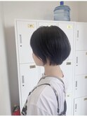 丸みショートボブ