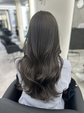 アルドーレ(Ardore) ☆ブリーチなしWカラー×ダークオリーブグレージュ