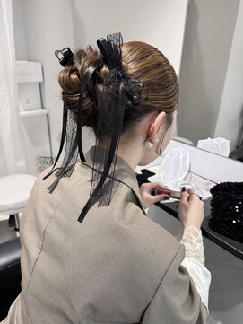 リバース(RE:birth) ヘアセット×お団子ヘア