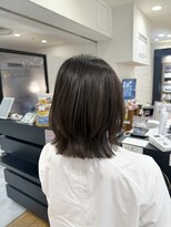 エイチツーオーアヴェダ 渋谷ヒカリエShinQs店 クロードモネH2Oアヴェダ くびれボブ/渋谷/渋谷駅