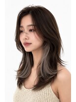 バポス ヘアサロン (BAPOS Hair Salon)&nbsp;インナーブリーチ　ホワイトベージュ