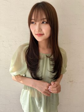 オーロ 西大寺店(ORO) ワンカールで可愛く決まるレイヤースタイル