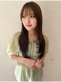 ワンカールで可愛く決まるレイヤースタイル