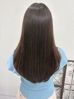 ヘアガーデン ティアラ(Hair Garden TIARA)&nbsp;マットブラウン髪質改善トリートメントストレートロングヘア