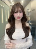 【松尾和奏】ナチュ盛れヘア/韓国レイヤー/レイヤーカット
