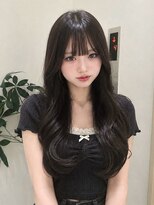 エラン トウキョウ 学芸大学店(elan tokyo)&nbsp;透明感ダークブラウン/レイヤーカット/ロング