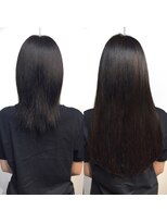 アンク クロス 関内店&nbsp;シールエクステ70枚 Before after　【mifuyu】