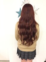 ヘアアンドメイク ムーア(Muuua)&nbsp;黒髮卒業☆レッドピンク