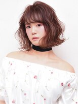 スノッブリコ(snob rico)&nbsp;【snob rico.】【高槻】ガーリーピンク×ヴェールウェーブ