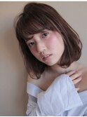 大人可愛いワンカールレイヤーボブ 担当 山下