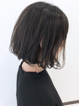 グランシュ 青葉台店(GranCieux) チャコール×ほつれ感BOB