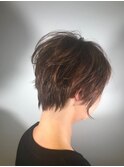 【BLANCO】ハイライトカラーで動くオシャレショート(AKANE)