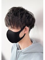 バトー バイ トリコ 船橋北口店(BATEAU by tricot)&nbsp;スパイラルパーマ×刈り上げマッシュ×韓国風