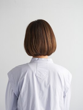 ジュール 新宿三丁目(Joule) 顔型別ヘアスタイル特集/マロンベージュ/Aラインボブ/新宿三丁目