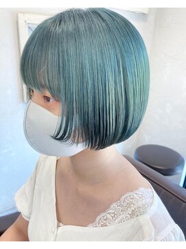 ヘアーアイスカルテット(HAIR ICI QUARTET) ペールグリーン