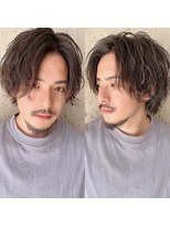 ロンド ロビン 栄(Lond robin)&nbsp;【Lond robin】高瀬慎也センターパートスパイラルパーマ