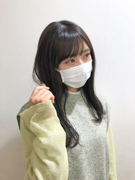 バルス(BLS) 透ける暗髪【藤枝/髪質改善/デザインカラー】