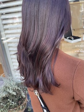 ネオリーブ アンド 渋谷店(Neolive &) 【neolive& 渋谷店】韓国風ピンクバイオレットカラー