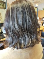 フレンズ 山鼻店(friend's)&nbsp;コントラストハイライトボブ