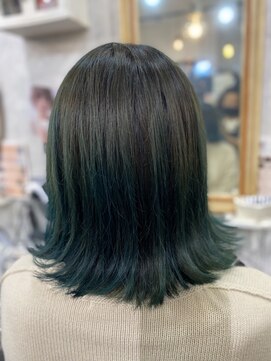 メルモアロマヘアー(melmo aroma hair) グラデーションカラー