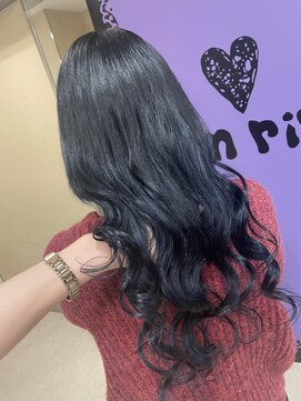 アンリップ ジー(salon unripＧ) h.i #ブルーブラック