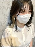 インナーカラー+ナチュラル
