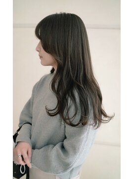 ニードバイスケール(NEED by SCALE) カーキグレーロング
