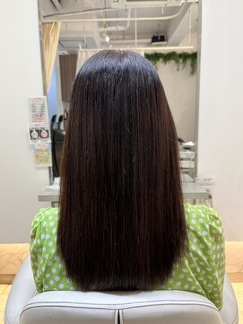 ルスリー 田園調布店(Lsurii) 【田園調布髪質改善】純度100%トリートメント＋カット＋縮毛矯正